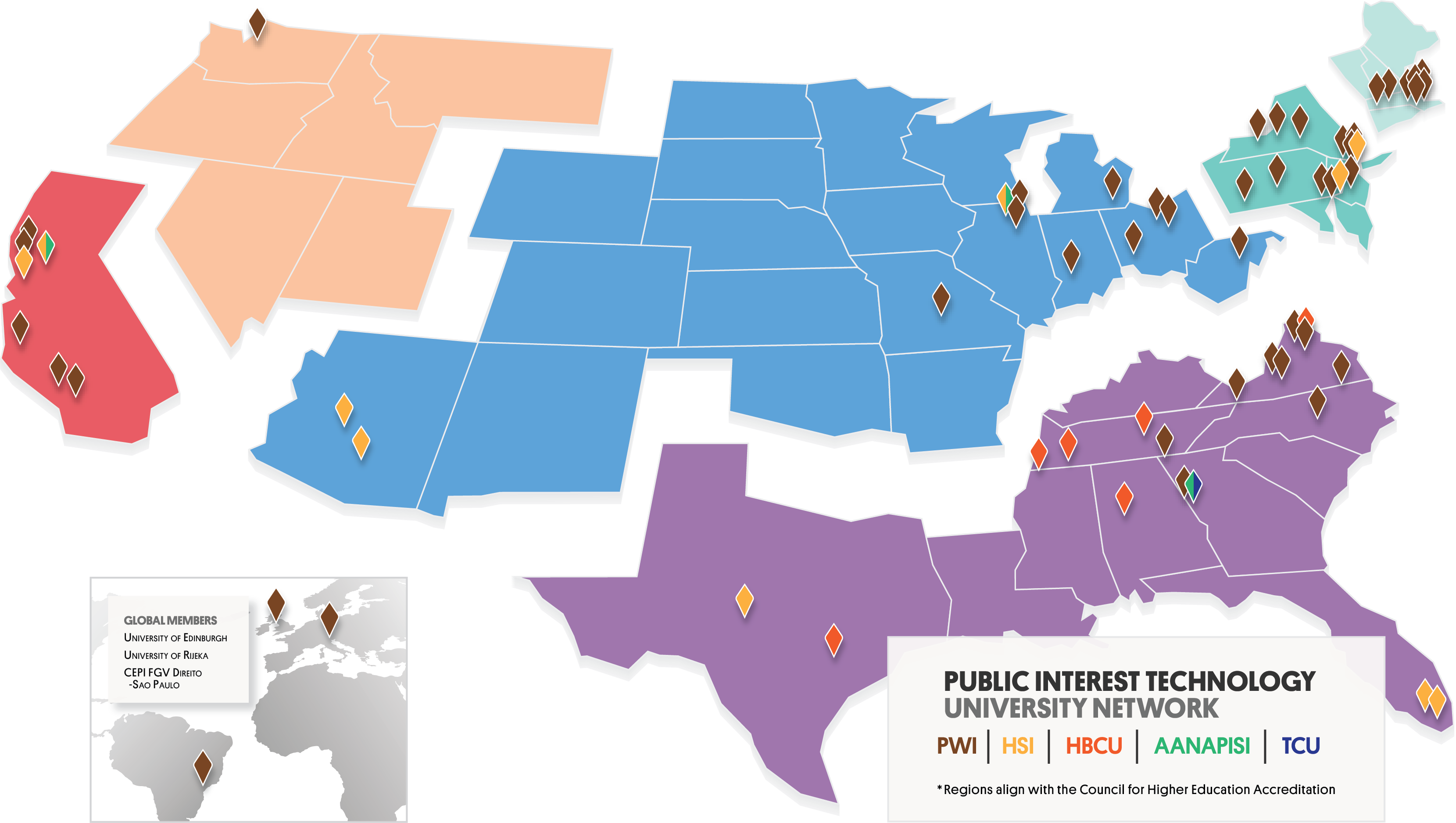 PIT-UN Member Map